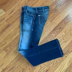 Ariat 27Long bootcut cowgirl jeans like New!
